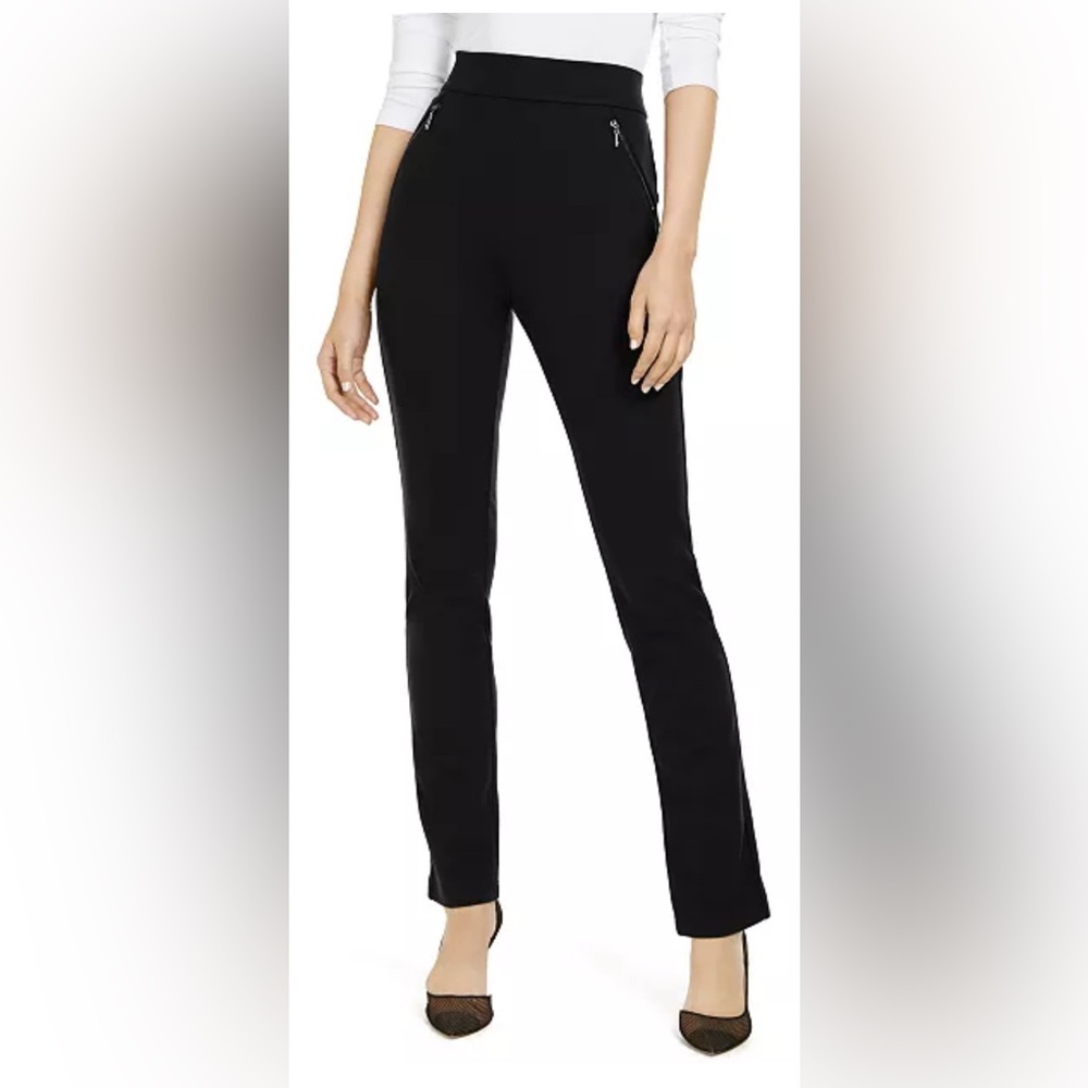 INC International Concepts Black stretch Skinny Pants